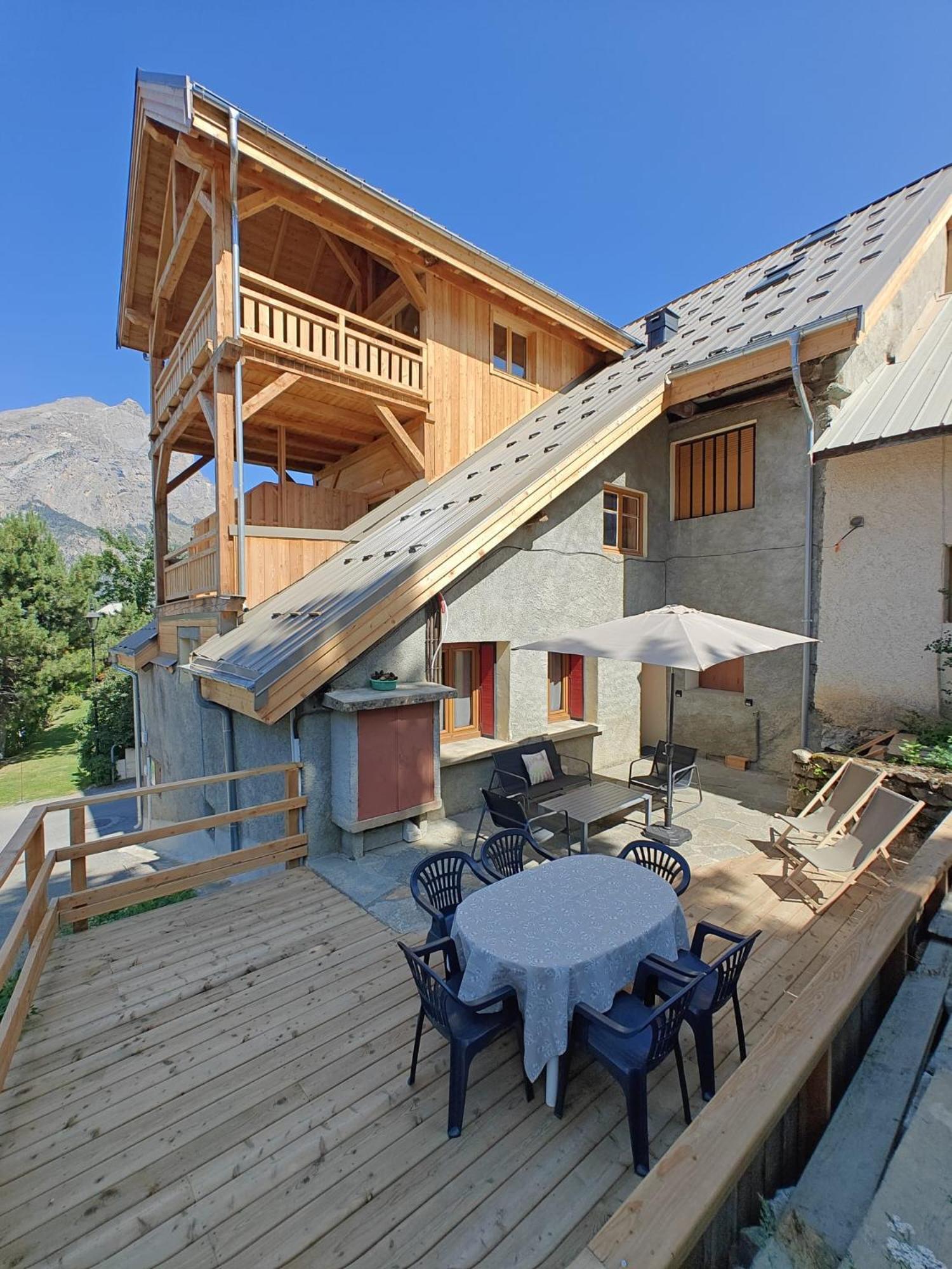 "La Batisse Des Pres" Apartment Puy-Saint-Vincent Bagian luar foto